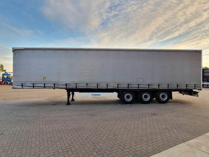 Krone SD - Tautliner - 3 axle BPW - Lift Axle - Sliding roof - Semi-remorque rideaux coulissants: photos 5 Krone SD - Tautliner - 3 axle BPW - Lift Axle - Sliding roof - Semi-remorque rideaux coulissants: photos 5