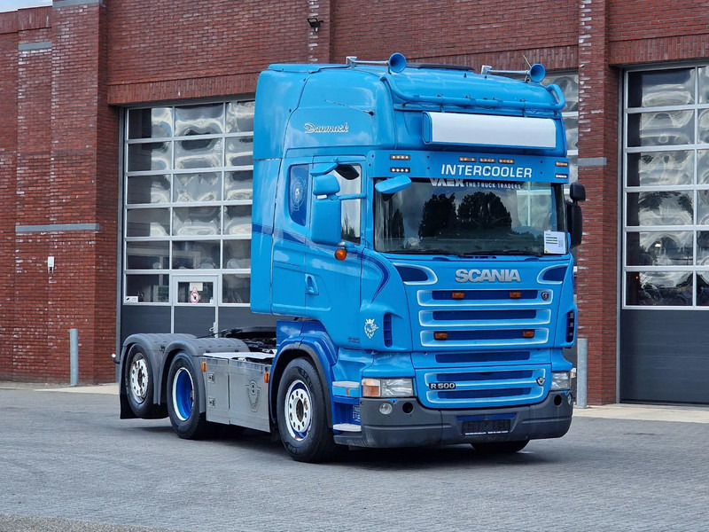 Scania R500 V8 Topline 6x2 - PTO/Hydraulic - Euro5 - Leather - Tracteur routier: photos 1 Scania R500 V8 Topline 6x2 - PTO/Hydraulic - Euro5 - Leather - Tracteur routier: photos 1