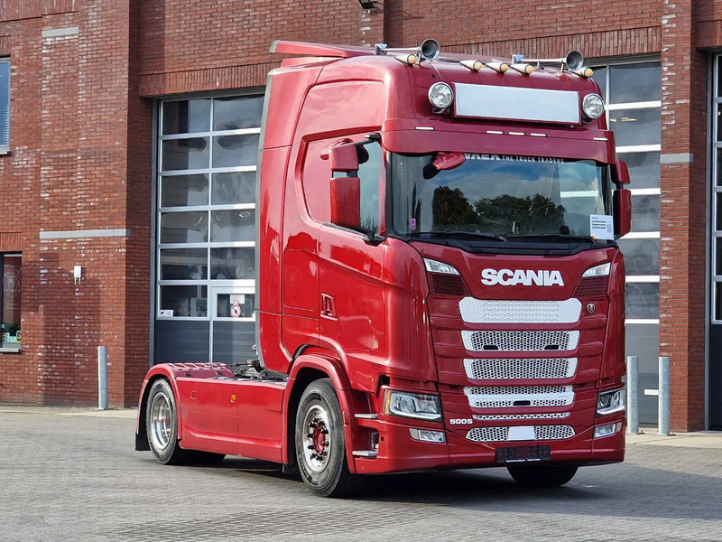 Scania S500 NGS Highline 4x2 - Retarder - Night clima - Full air - Custom interior - Full spoiler - 2 tank - Tracteur routier: photos 1 Scania S500 NGS Highline 4x2 - Retarder - Night clima - Full air - Custom interior - Full spoiler - 2 tank - Tracteur routier: photos 1