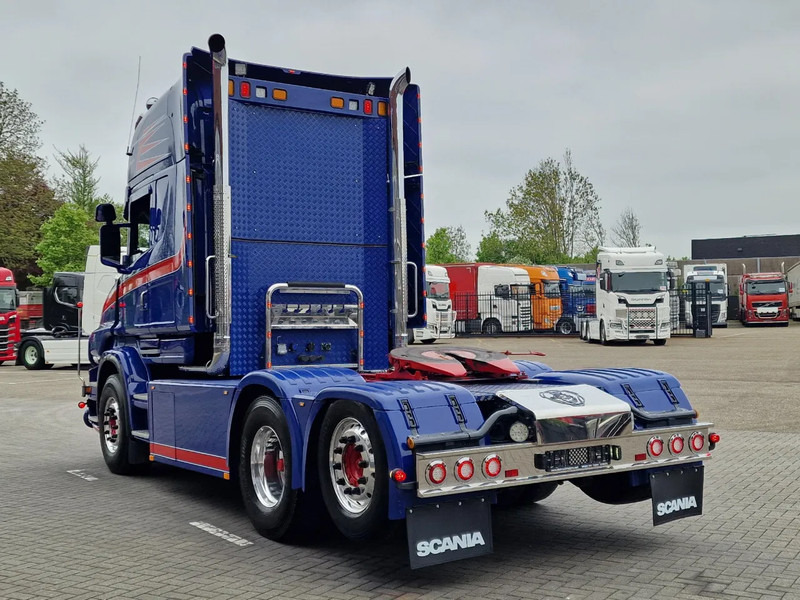 Scania T580 V8 Topline 6x2 - Original Scania Hauber / Torpedo - Manual gearbox - Show truck - Retarder - Tracteur routier: photos 5 Scania T580 V8 Topline 6x2 - Original Scania Hauber / Torpedo - Manual gearbox - Show truck - Retarder - Tracteur routier: photos 5