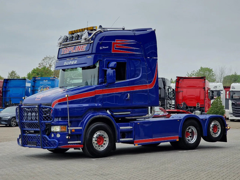 Scania T580 V8 Topline 6x2 - Original Scania Hauber / Torpedo - Manual gearbox - Show truck - Retarder - Tracteur routier: photos 3 Scania T580 V8 Topline 6x2 - Original Scania Hauber / Torpedo - Manual gearbox - Show truck - Retarder - Tracteur routier: photos 3