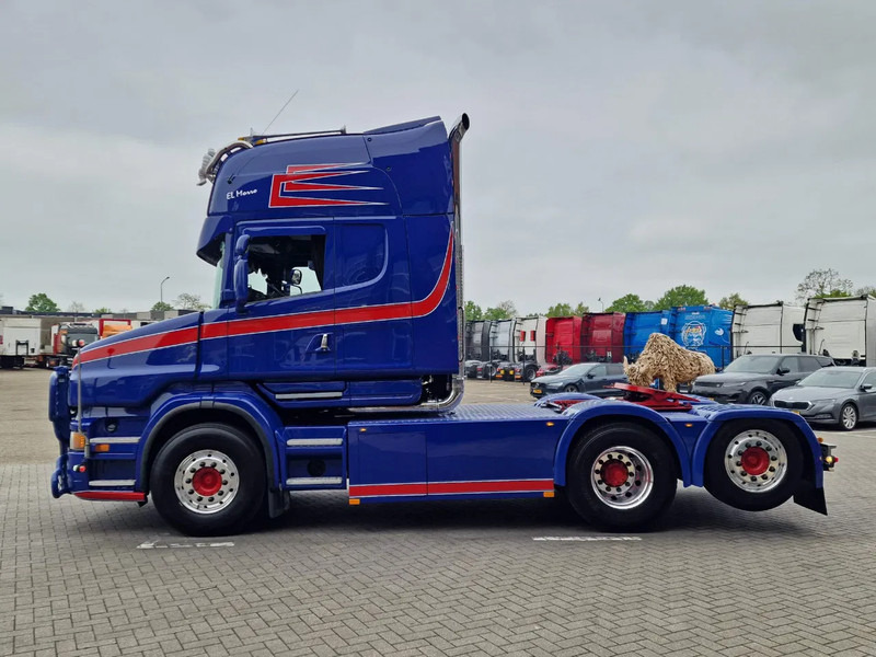 Scania T580 V8 Topline 6x2 - Original Scania Hauber / Torpedo - Manual gearbox - Show truck - Retarder - Tracteur routier: photos 4 Scania T580 V8 Topline 6x2 - Original Scania Hauber / Torpedo - Manual gearbox - Show truck - Retarder - Tracteur routier: photos 4