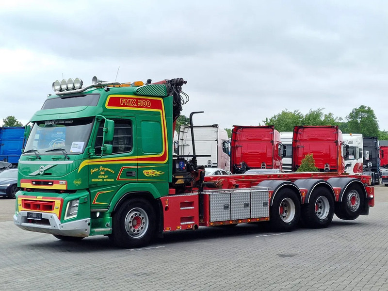 Volvo FMX 500 8x4*4 - HMF 2820 K5 Crane - Sawo Cable system - 3 sides Tipping - Euro 6 - Camion - système de câble, Camion grue: photos 4 Volvo FMX 500 8x4*4 - HMF 2820 K5 Crane - Sawo Cable system - 3 sides Tipping - Euro 6 - Camion - système de câble, Camion grue: photos 4