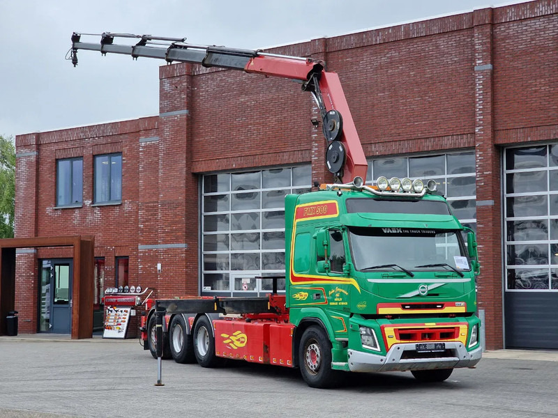 Volvo FMX 500 8x4*4 - HMF 2820 K5 Crane - Sawo Cable system - 3 sides Tipping - Euro 6 - Camion - système de câble, Camion grue: photos 1 Volvo FMX 500 8x4*4 - HMF 2820 K5 Crane - Sawo Cable system - 3 sides Tipping - Euro 6 - Camion - système de câble, Camion grue: photos 1