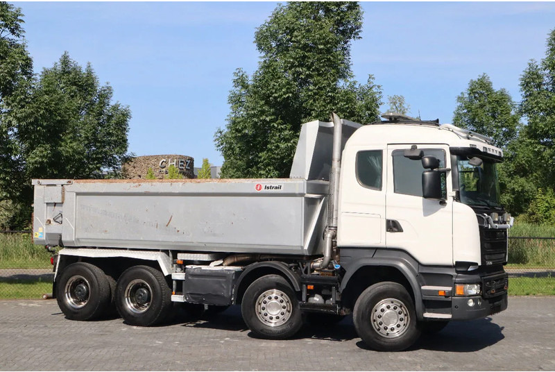 Scania R580 V8 | 8X4 | FULL STEEL | BIG AXLES | RETARDER | EURO 6 - Camion benne: photos 3 Scania R580 V8 | 8X4 | FULL STEEL | BIG AXLES | RETARDER | EURO 6 - Camion benne: photos 3