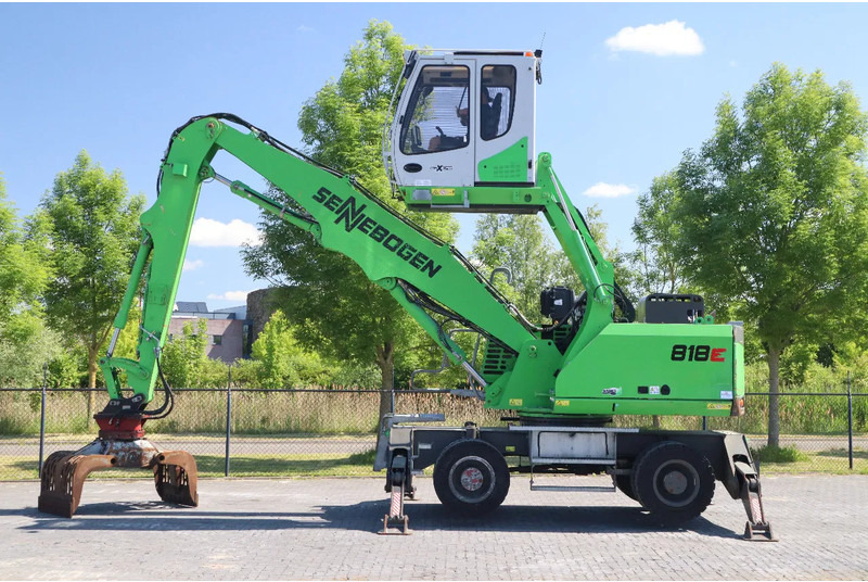 Sennebogen 818 M K9 ULM | SORTING GRAB | GOOD CONDITION - Pelle de manutention: photos 1 Sennebogen 818 M K9 ULM | SORTING GRAB | GOOD CONDITION - Pelle de manutention: photos 1