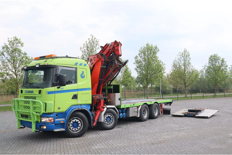 Scania R164-480 V8 | 8X4 | FASSI F600 | JIB | KRAN / CRANE - Tracteur routier: photos 4 Scania R164-480 V8 | 8X4 | FASSI F600 | JIB | KRAN / CRANE - Tracteur routier: photos 4