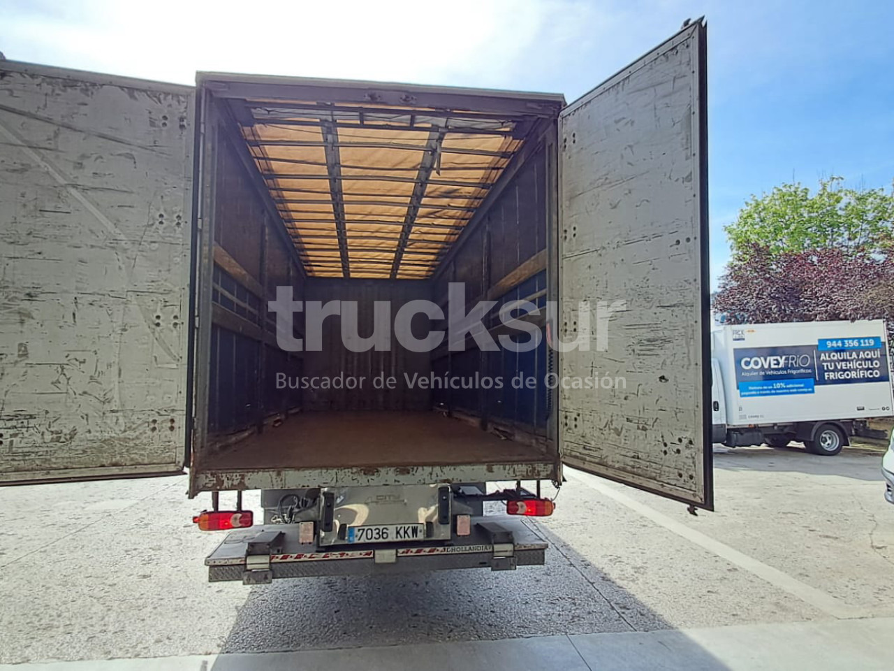 Camion à rideaux coulissants RENAULT D 12.210 SEMITAULINER: photos 12