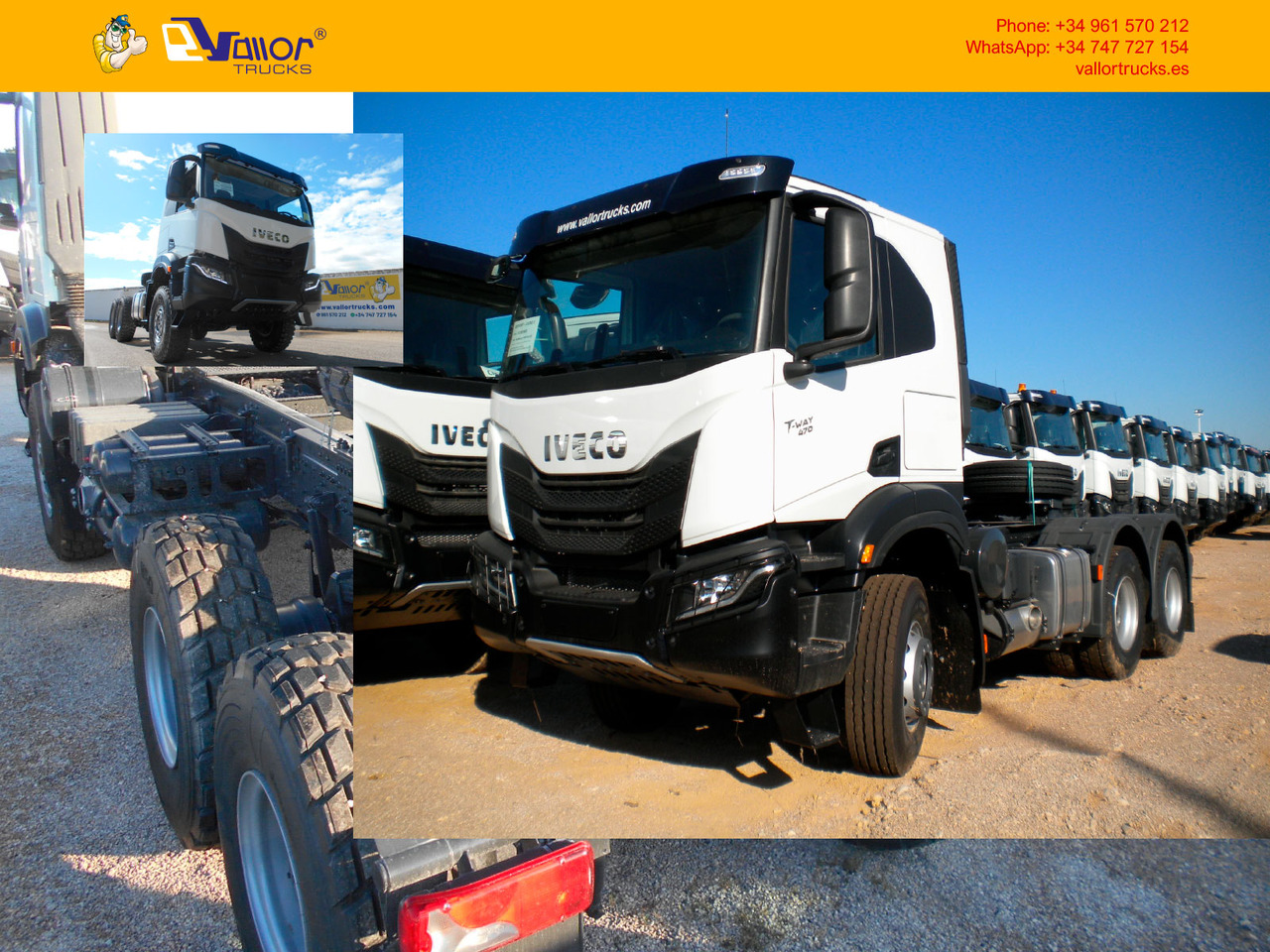 IVECO TWAY 6x4 - TRUCK FOR EXPORT - Tracteur routier: photos 1 IVECO TWAY 6x4 - TRUCK FOR EXPORT - Tracteur routier: photos 1