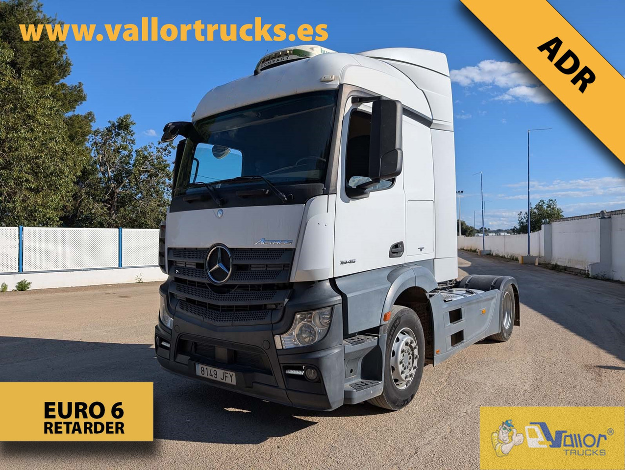 MERCEDES-BENZ Actros 1845LS - Tracteur routier: photos 1 MERCEDES-BENZ Actros 1845LS - Tracteur routier: photos 1