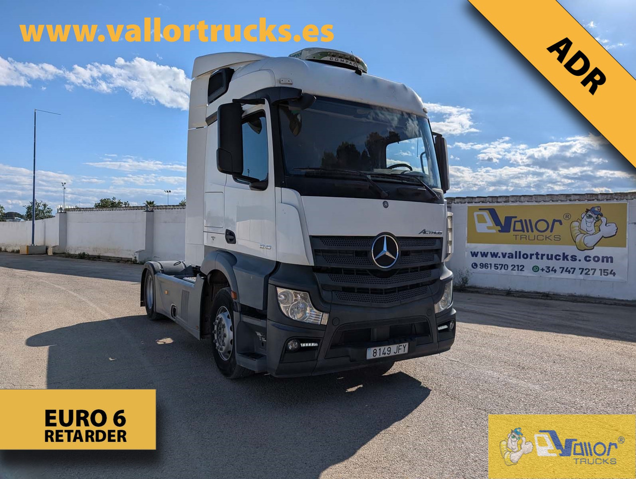 MERCEDES-BENZ Actros 1845LS - Tracteur routier: photos 2 MERCEDES-BENZ Actros 1845LS - Tracteur routier: photos 2