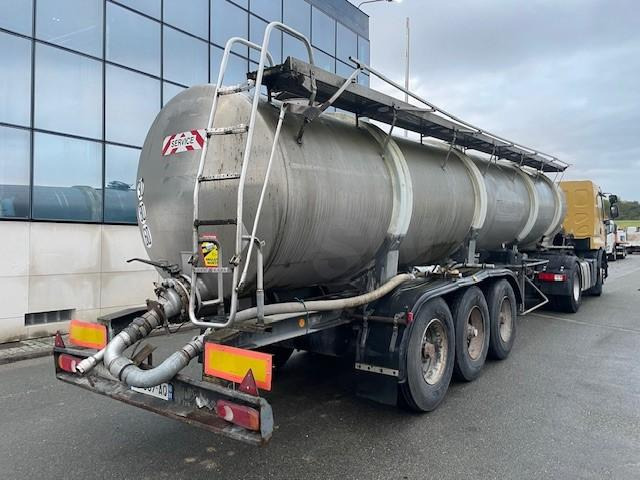 Semi-remorque citerne pour transport de produits chimiques Magyar: photos 6 Semi-remorque citerne pour transport de produits chimiques Magyar: photos 6