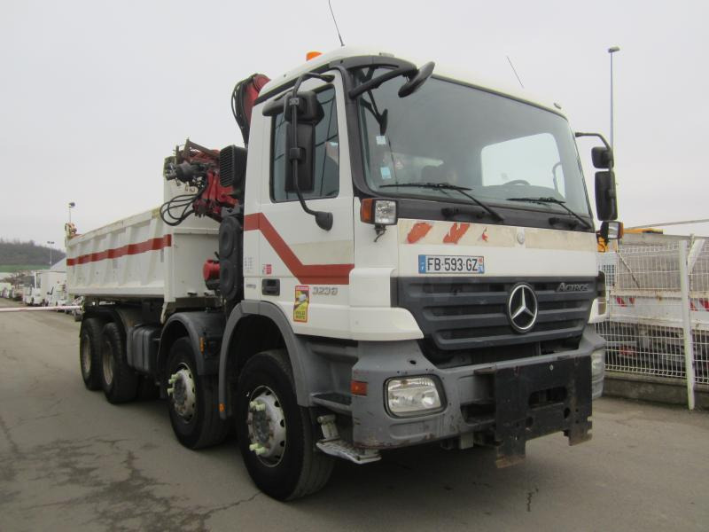 Mercedes Actros 3236 - Camion benne: photos 1 Mercedes Actros 3236 - Camion benne: photos 1