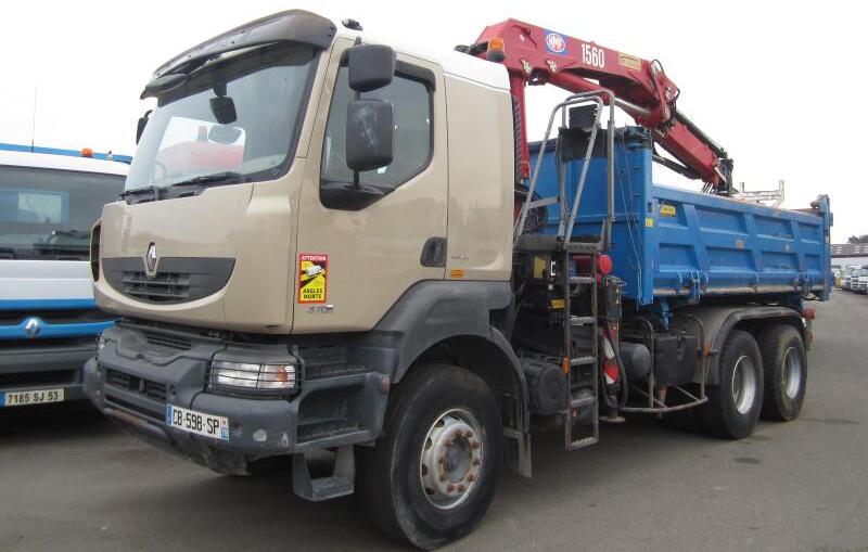 Renault Kerax 370 DXI - Camion benne: photos 1 Renault Kerax 370 DXI - Camion benne: photos 1