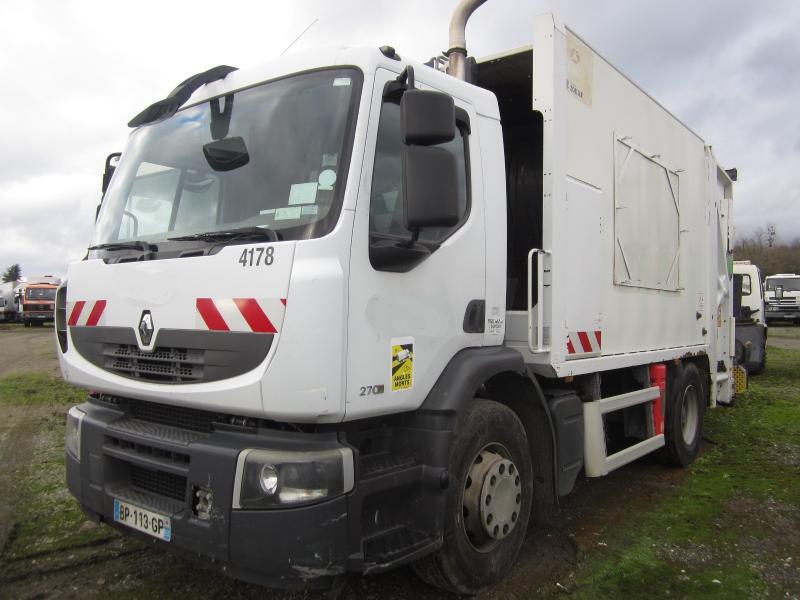 Renault Premium 270 DXI - Benne à ordures ménagères: photos 1 Renault Premium 270 DXI - Benne à ordures ménagères: photos 1