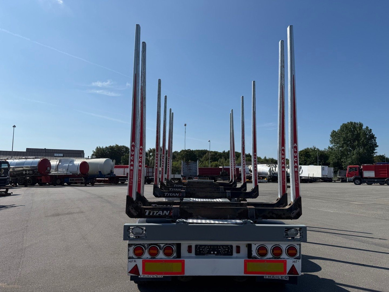 HFR 30 t. 4 axles Timber / Wood / Holz transport - Remorque grumier: photos 5 HFR 30 t. 4 axles Timber / Wood / Holz transport - Remorque grumier: photos 5