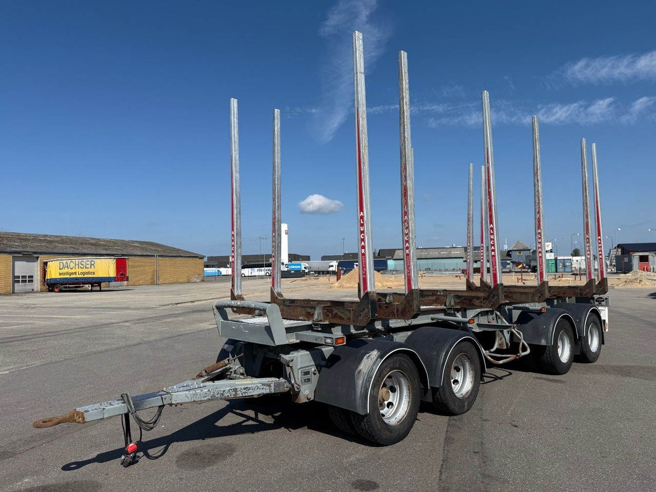 HFR 30 t. 4 axles Timber / Wood / Holz transport - Remorque grumier: photos 1 HFR 30 t. 4 axles Timber / Wood / Holz transport - Remorque grumier: photos 1