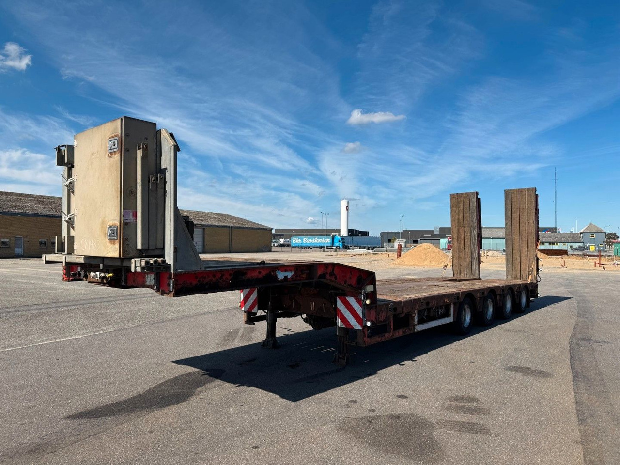 Kel-Berg Faymonville 4 axle Ausziehbar Tieflader - Semi-remorque surbaissé: photos 1 Kel-Berg Faymonville 4 axle Ausziehbar Tieflader - Semi-remorque surbaissé: photos 1