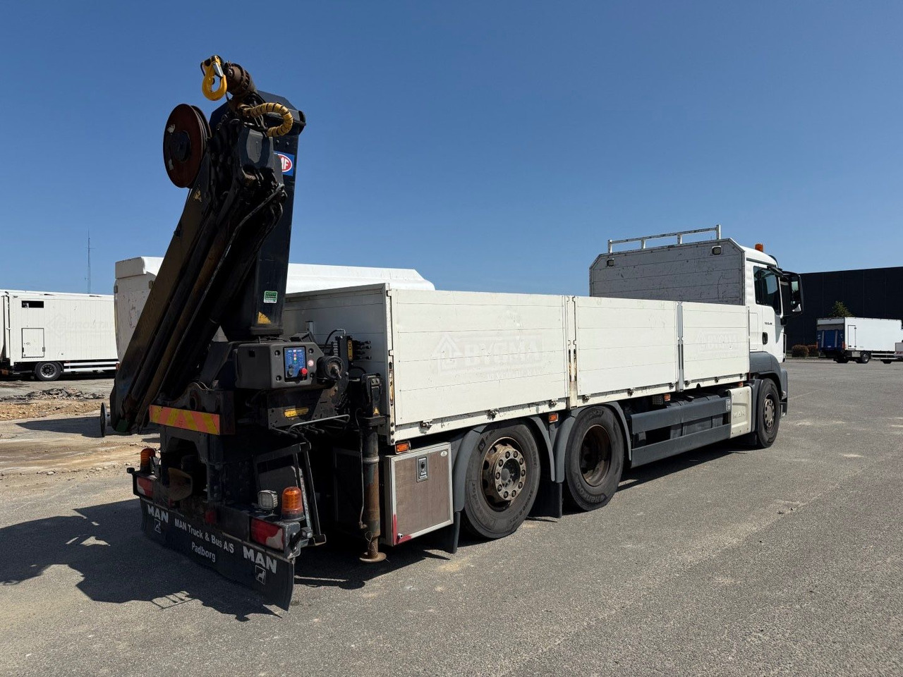 MAN TGS 26.400 6x2 HMF 2620 K5 / Engine Damage - Camion grue: photos 3 MAN TGS 26.400 6x2 HMF 2620 K5 / Engine Damage - Camion grue: photos 3
