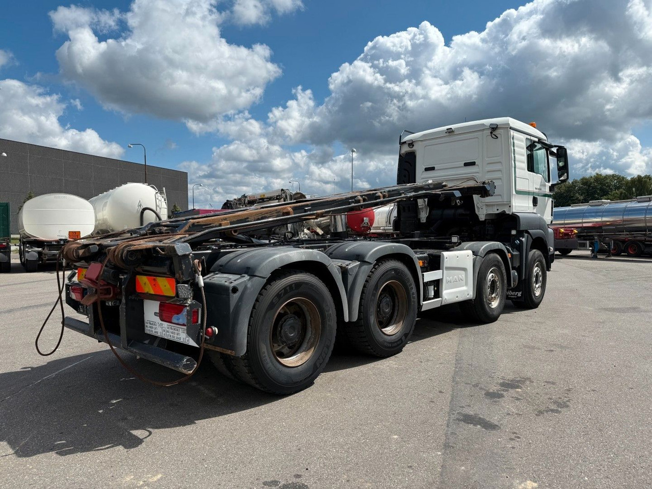 MAN TGS 35.500 8x4 HMF Tipper / Kipper / Euro 6 - Camion benne: photos 3 MAN TGS 35.500 8x4 HMF Tipper / Kipper / Euro 6 - Camion benne: photos 3
