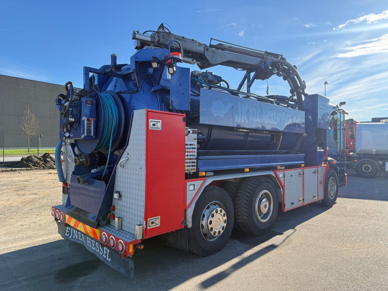 Mercedes-Benz Econic 2633 6x2*4 Hvidtved Larsen SLP309 Euro 5 - Camion hydrocureur: photos 3 Mercedes-Benz Econic 2633 6x2*4 Hvidtved Larsen SLP309 Euro 5 - Camion hydrocureur: photos 3