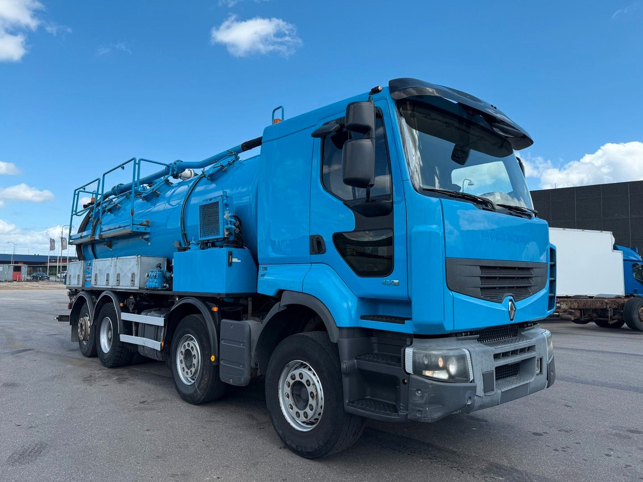 Renault Premium Lander 430.32 8x2*6 Simon Moos 18.100 L - Camion hydrocureur: photos 2 Renault Premium Lander 430.32 8x2*6 Simon Moos 18.100 L - Camion hydrocureur: photos 2
