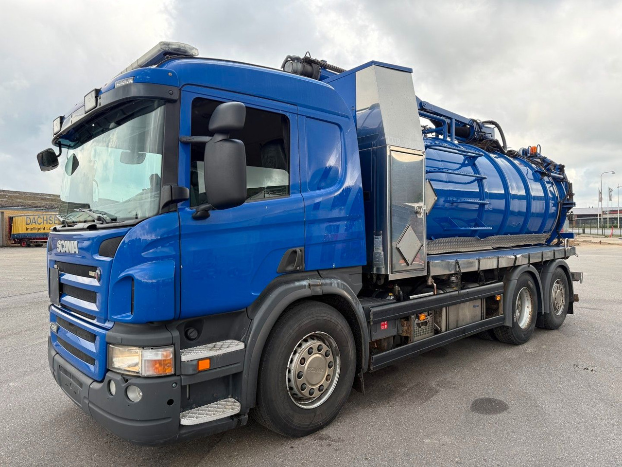 Scania 6x2*4 Eur-Mark PKI 12.1A Stainless Euro 5 - Camion hydrocureur: photos 1 Scania 6x2*4 Eur-Mark PKI 12.1A Stainless Euro 5 - Camion hydrocureur: photos 1