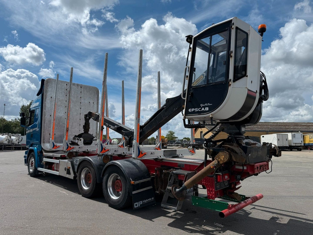 Scania R730 V8 6x4 Palfinger Epsilon M12L80 / Holz Wood - Camion grumier, Camion grue: photos 5 Scania R730 V8 6x4 Palfinger Epsilon M12L80 / Holz Wood - Camion grumier, Camion grue: photos 5