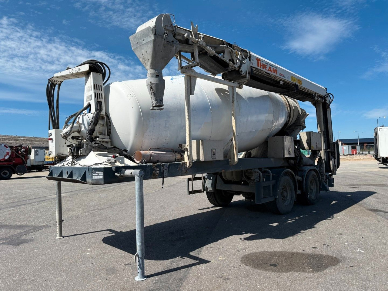 Mixer De Buf BM 12-36-2SPR m/ belt Theam TSR15 - Semi-remorque: photos 2 Mixer De Buf BM 12-36-2SPR m/ belt Theam TSR15 - Semi-remorque: photos 2