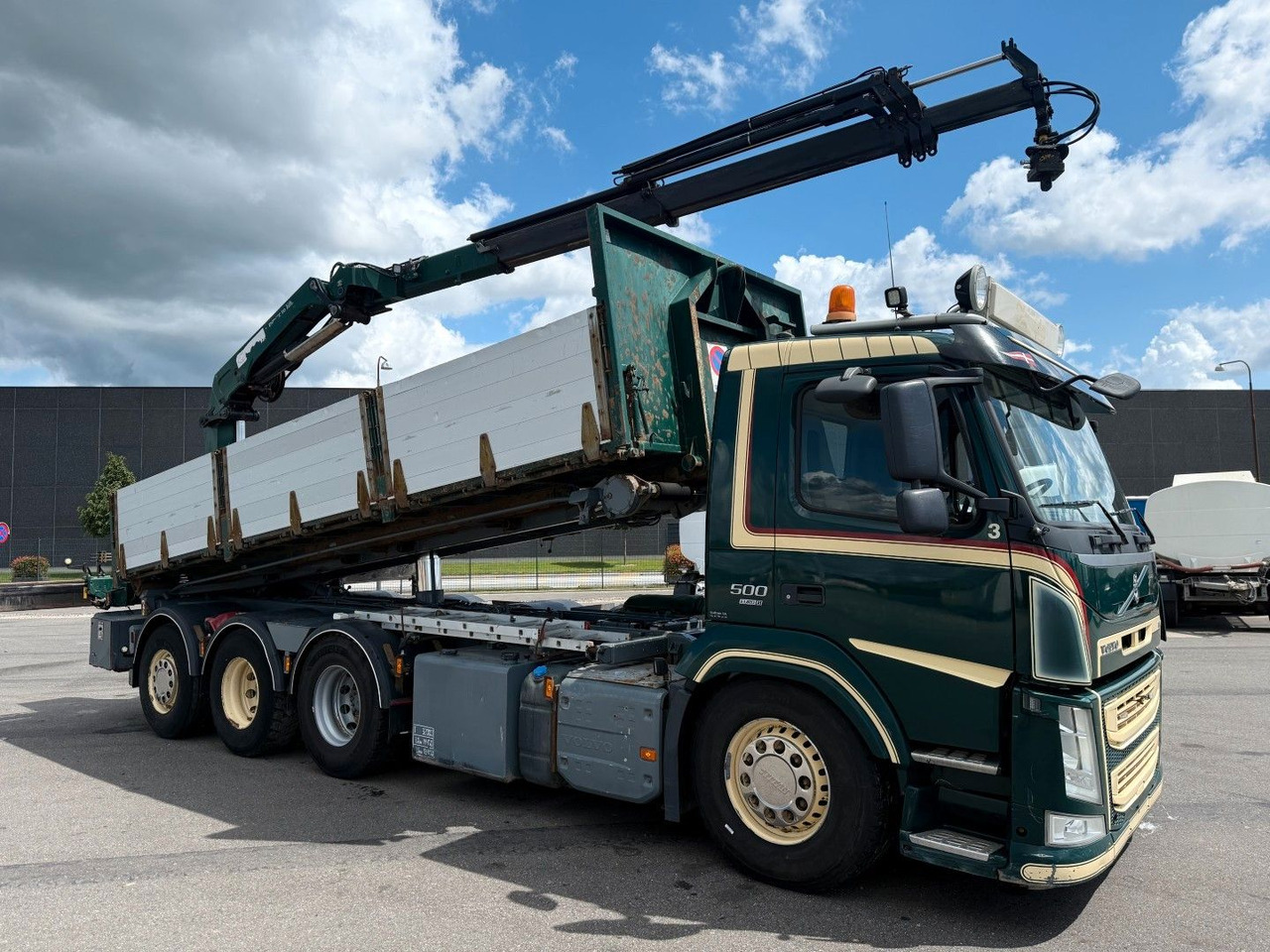 Volvo FM500 8x4*4 Tipper / Crane HMF2620-K5 - Camion benne, Camion grue: photos 3 Volvo FM500 8x4*4 Tipper / Crane HMF2620-K5 - Camion benne, Camion grue: photos 3