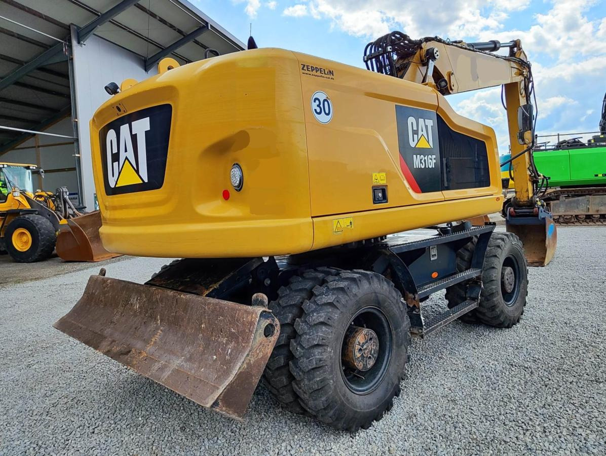 Caterpillar M316F - Pelle sur pneus: photos 4 Caterpillar M316F - Pelle sur pneus: photos 4
