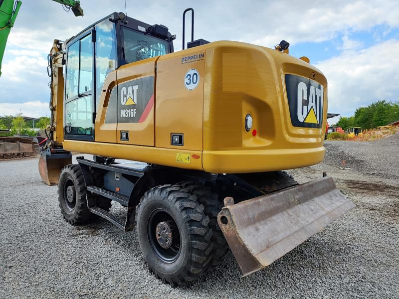 Caterpillar M316F - Pelle sur pneus: photos 1 Caterpillar M316F - Pelle sur pneus: photos 1