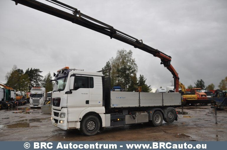 MAN TGX Palfinger 18002 6x2 - Camion plateau: photos 5 MAN TGX Palfinger 18002 6x2 - Camion plateau: photos 5
