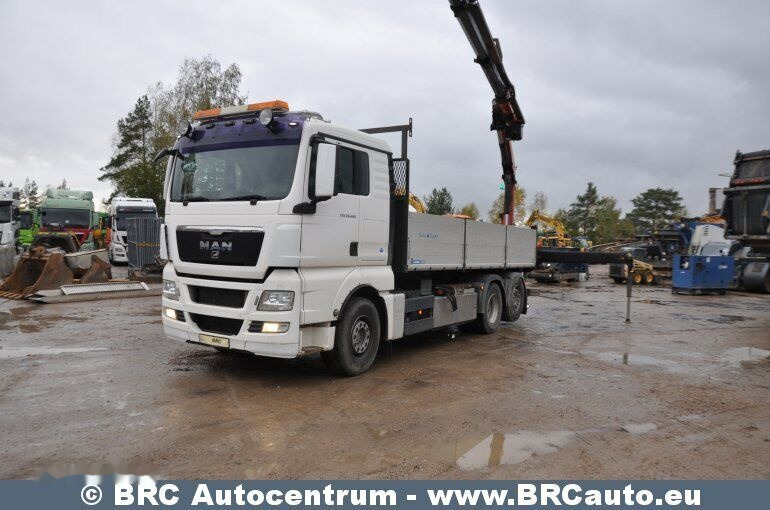 MAN TGX Palfinger 18002 6x2 - Camion plateau: photos 2 MAN TGX Palfinger 18002 6x2 - Camion plateau: photos 2