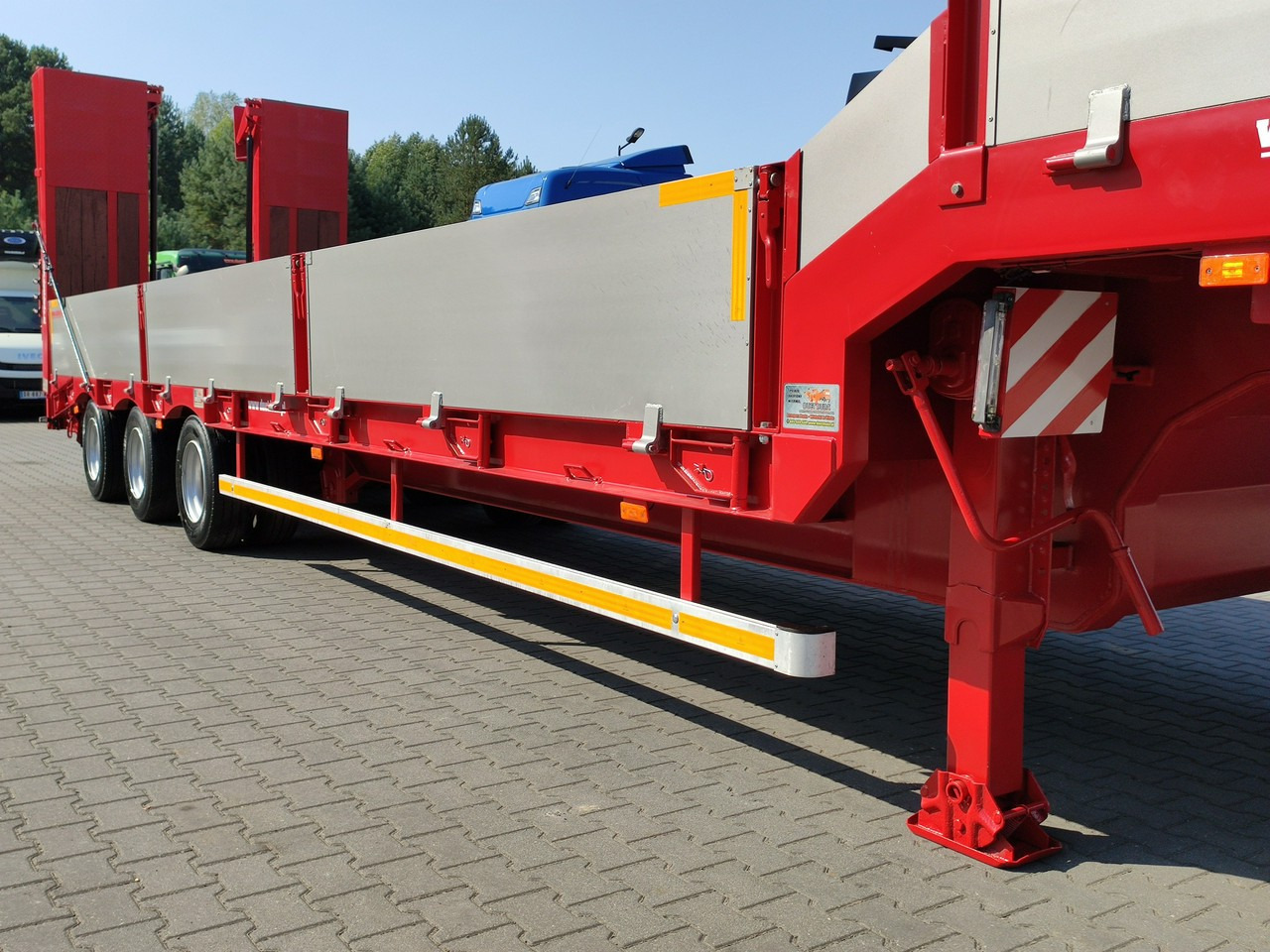Semi-remorque surbaissé Bodex JANMIL Burtówka Laweta Niskopodłogowa Podczołgówka 3-Osie: photos 43