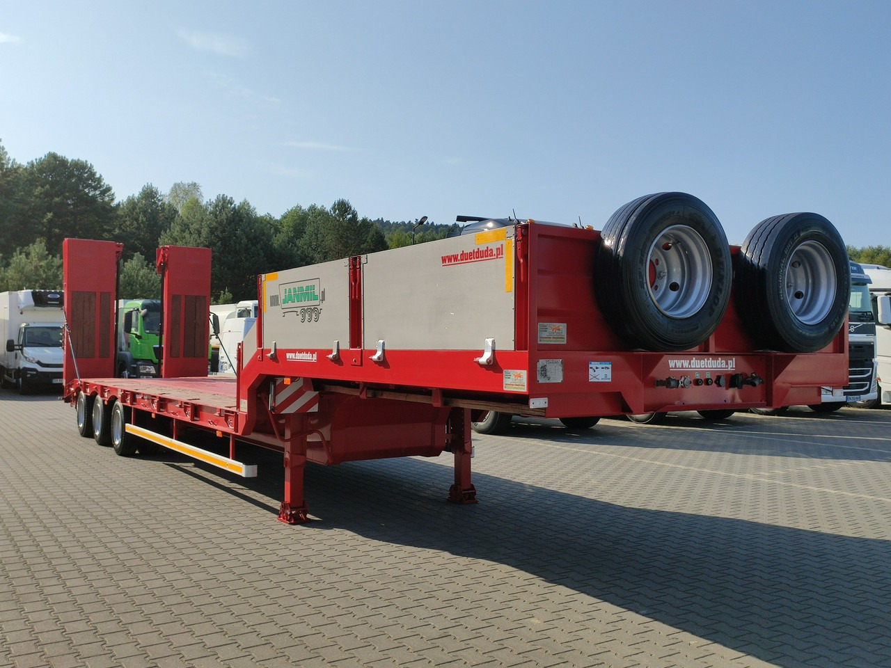Semi-remorque surbaissé Bodex JANMIL Burtówka Laweta Niskopodłogowa Podczołgówka 3-Osie: photos 40