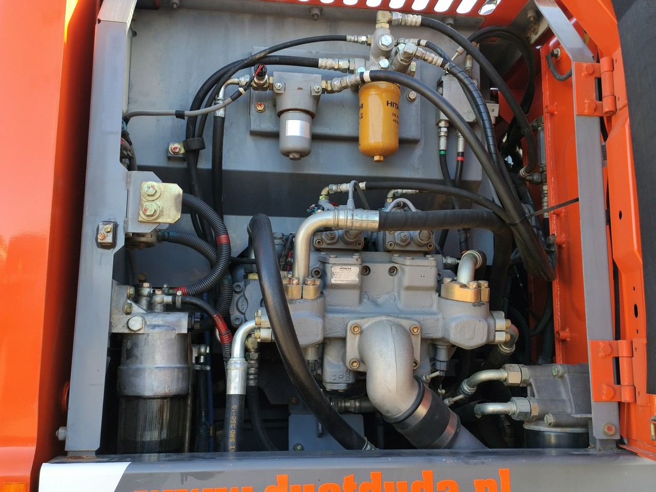 Pelle sur pneus Hitachi ZX140 Koparka Kołowa: photos 29
