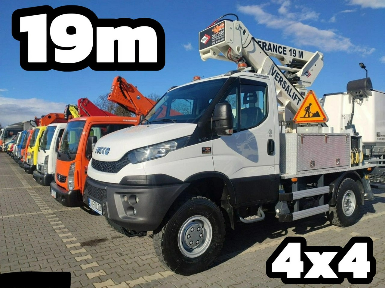 Iveco Daily 55S17W 4x4 Zwyżka 19m Versalift Lat 55 TB Time France - Camion avec nacelle: photos 1 Iveco Daily 55S17W 4x4 Zwyżka 19m Versalift Lat 55 TB Time France - Camion avec nacelle: photos 1