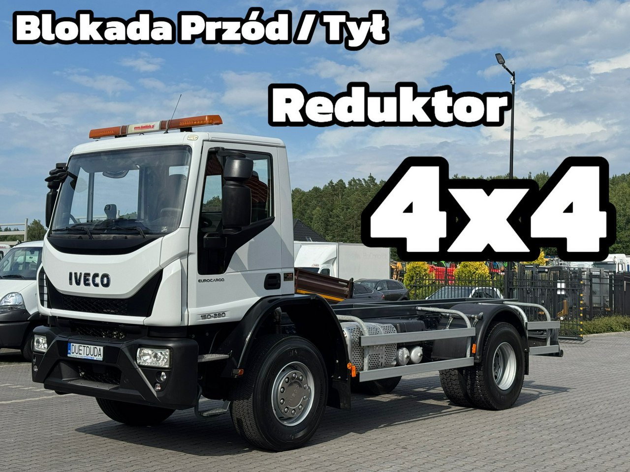 Iveco Eurocargo 150-280 Rama 550cm Napęd 4x4 Reduktor + Blokady - Châssis cabine: photos 1 Iveco Eurocargo 150-280 Rama 550cm Napęd 4x4 Reduktor + Blokady - Châssis cabine: photos 1
