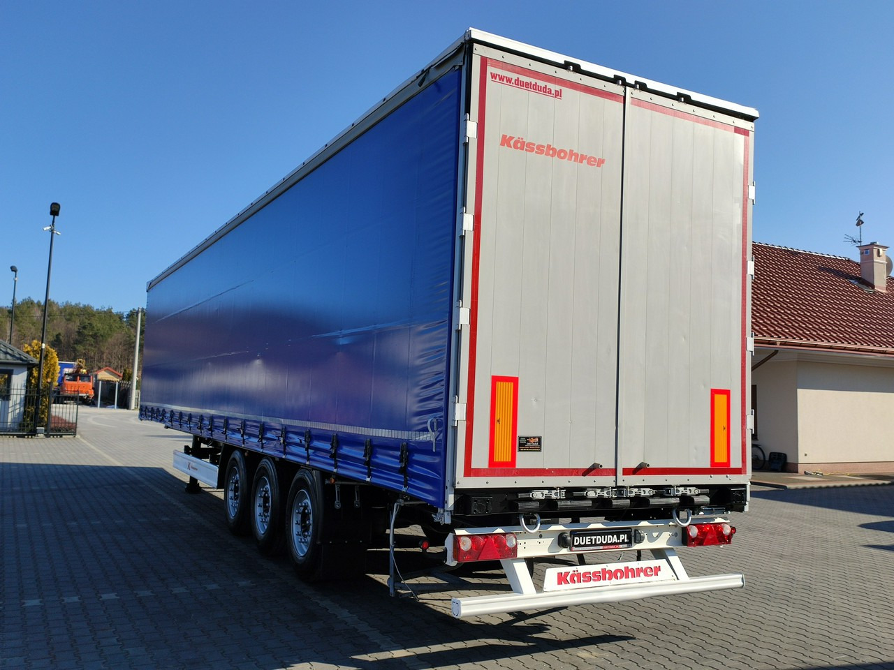 Semi-remorque rideaux coulissants Kassbohrer Maxima XS Standard Super Stan Nowe Firany !!!: photos 11