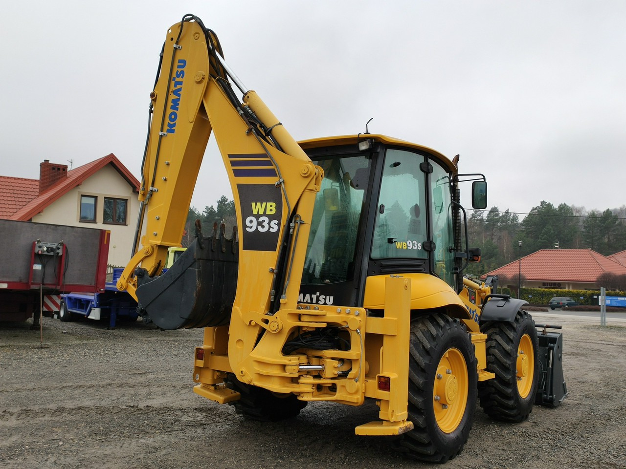 Tractopelle Komatsu WB 93S-5E0 Bez Luzów Zadbana Sprawna Super Stan !!!: photos 7