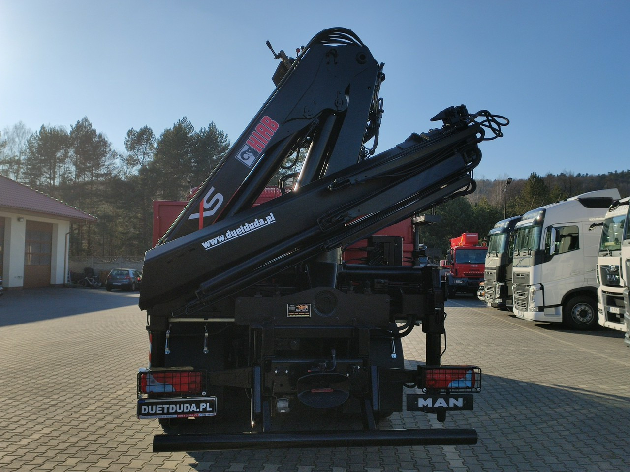 Camion benne, Camion grue MAN Man 26.440 6x4 HDS HIAB 166 B-3 DUO Wywrotka Meiller 2-stronna: photos 13