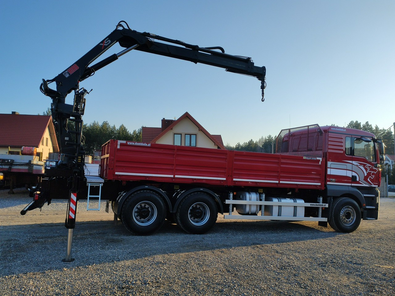 Camion benne, Camion grue MAN Man 26.440 6x4 HDS HIAB 166 B-3 DUO Wywrotka Meiller 2-stronna: photos 22
