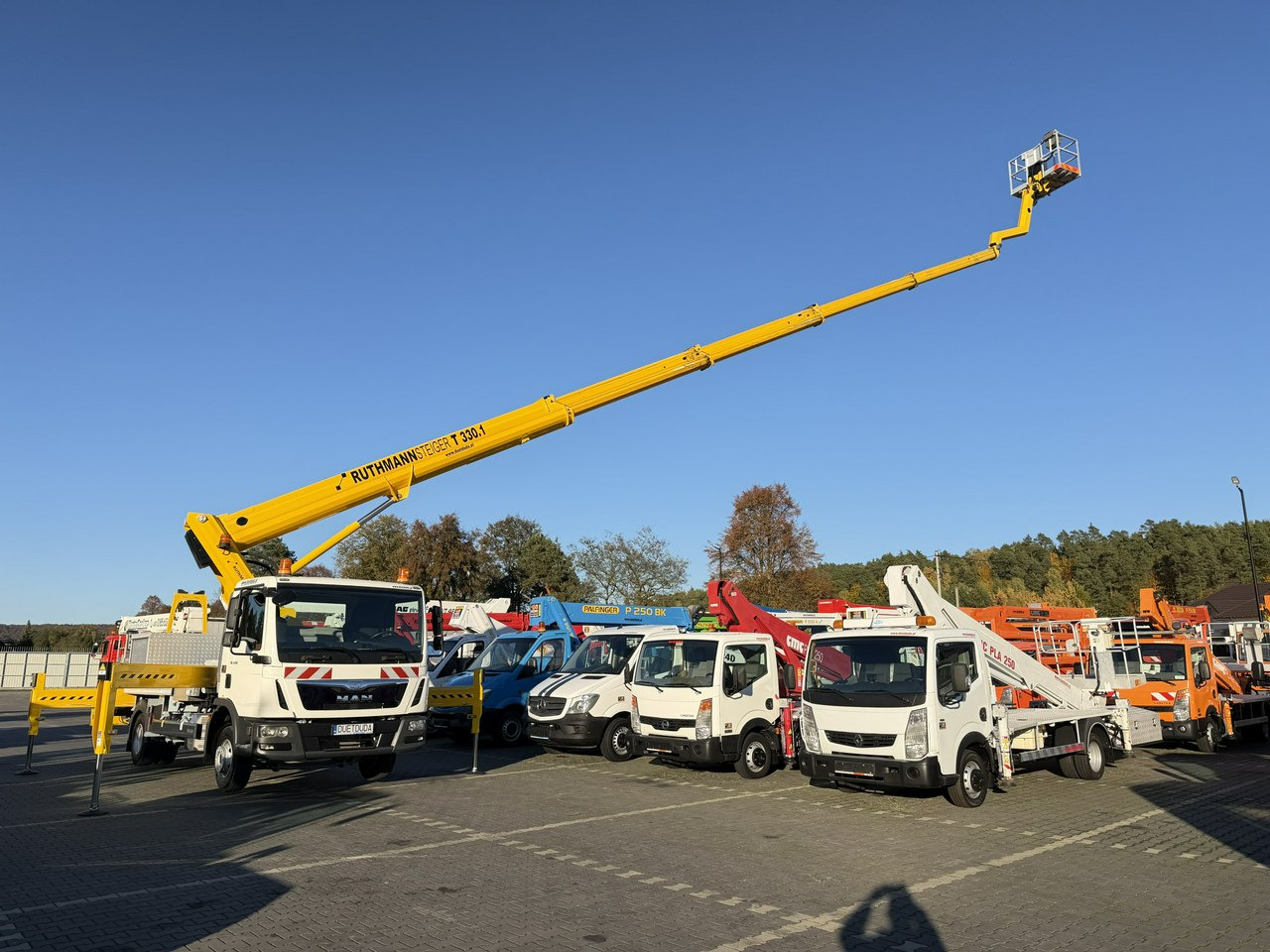 MAN TGL 7.150 Zwyżka Ruthmann T330 33-Metry w bok 21m Mały przebieg - Camion avec nacelle: photos 2 MAN TGL 7.150 Zwyżka Ruthmann T330 33-Metry w bok 21m Mały przebieg - Camion avec nacelle: photos 2