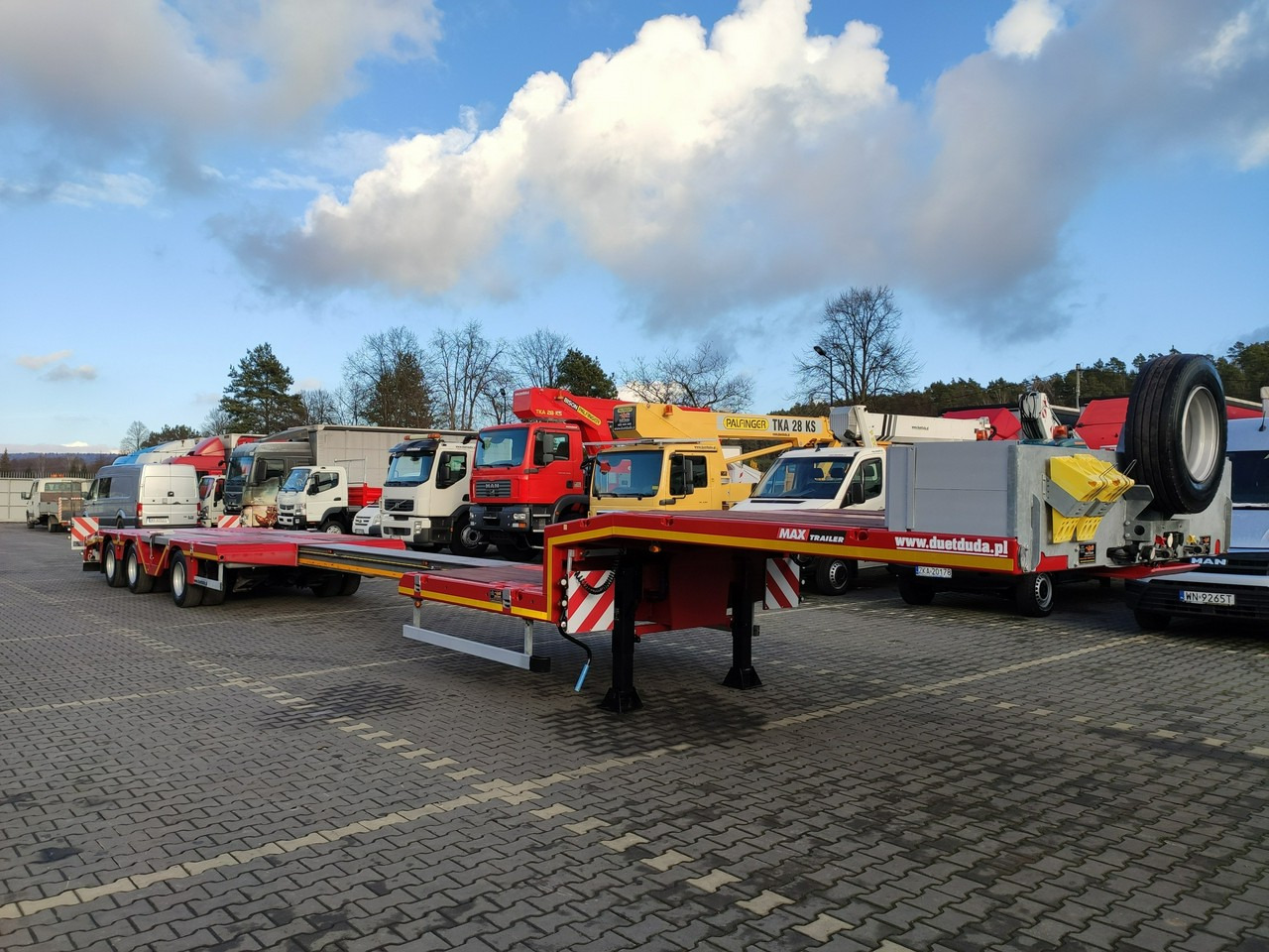 MAX Trailer 3-Osie Oś skrętna Oś Podnoszona Nooteboom - Semi-remorque surbaissé: photos 4 MAX Trailer 3-Osie Oś skrętna Oś Podnoszona Nooteboom - Semi-remorque surbaissé: photos 4