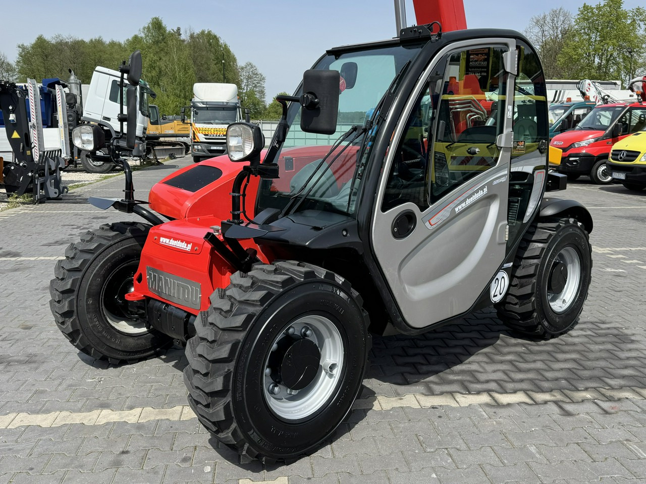Manitou MLT 625-75 H EASY Sterowanie Joystick Mini Ładowarka Teleskopowa - Chariot télescopique: photos 4 Manitou MLT 625-75 H EASY Sterowanie Joystick Mini Ładowarka Teleskopowa - Chariot télescopique: photos 4