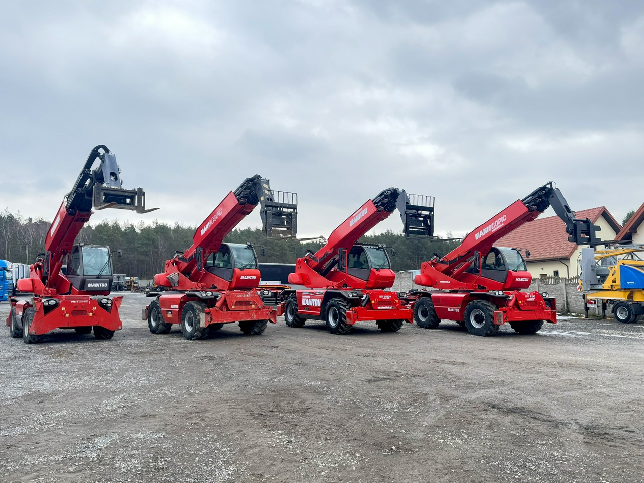 Manitou MRT 1850 ROTO Teleskopowa Obrotowa Dźwig 2150,2140,2540 - Chariot télescopique: photos 5 Manitou MRT 1850 ROTO Teleskopowa Obrotowa Dźwig 2150,2140,2540 - Chariot télescopique: photos 5
