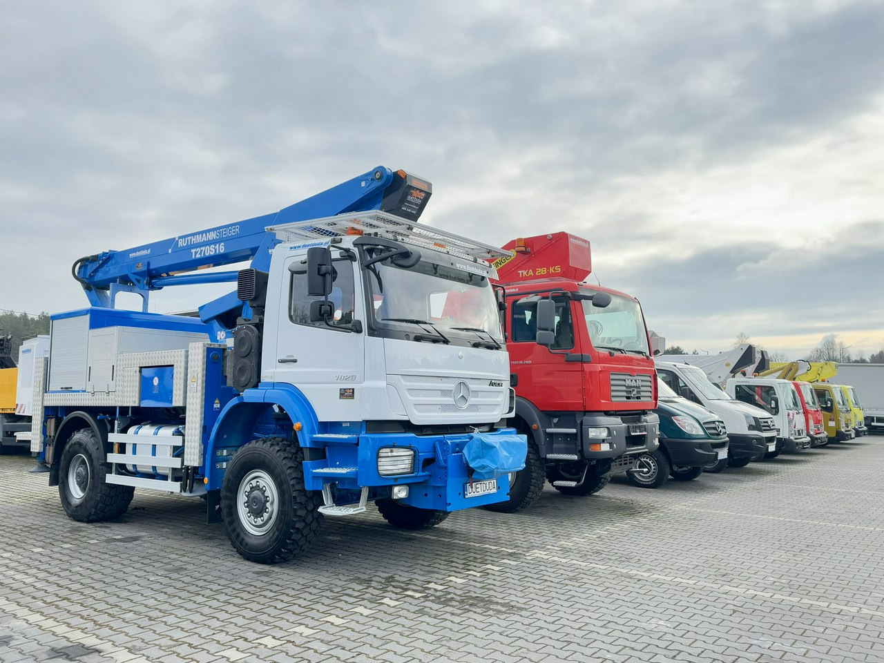 Mercedes AXOR 1829 4x4 Zwyżka RUTHMANN STEIGER T270S16 Podnośnik Koszowy - Camion avec nacelle: photos 5 Mercedes AXOR 1829 4x4 Zwyżka RUTHMANN STEIGER T270S16 Podnośnik Koszowy - Camion avec nacelle: photos 5