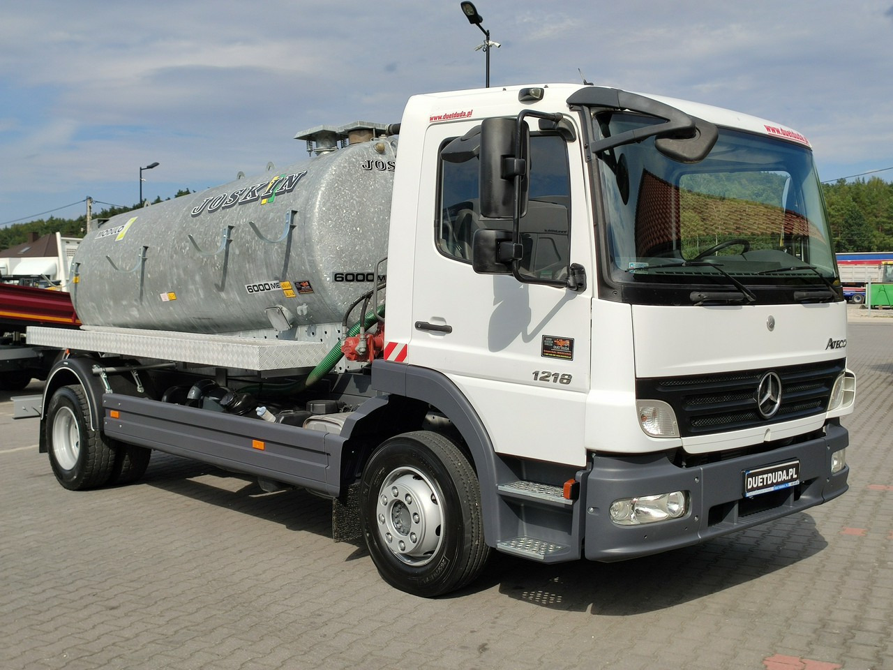 Mercedes Atego 1218 Asenizacyjny Szambiarka Beczka Szambowóz Poj.6m 2019r - Camion hydrocureur: photos 2 Mercedes Atego 1218 Asenizacyjny Szambiarka Beczka Szambowóz Poj.6m 2019r - Camion hydrocureur: photos 2