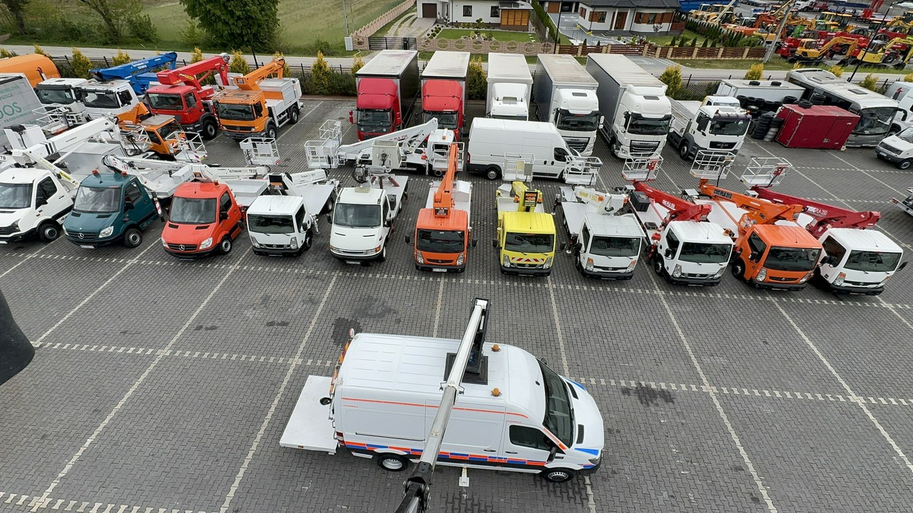 Camion avec nacelle Mercedes Sprinter Zwyżka Podnośnik Koszowy KLUBB K42P UDT WUMAG GSR: photos 28 Camion avec nacelle Mercedes Sprinter Zwyżka Podnośnik Koszowy KLUBB K42P UDT WUMAG GSR: photos 28